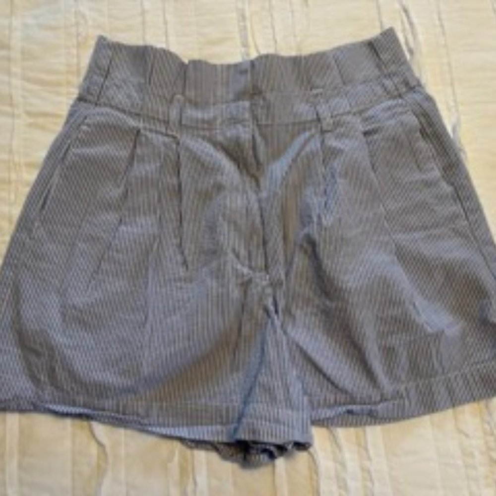 J. Crew Blue & White Striped Shorts - Size 6